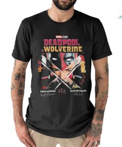 Awesome Marvel Deadpool Wolverine Hugh Jackman Ryan Reynolds Best Friend Shirt