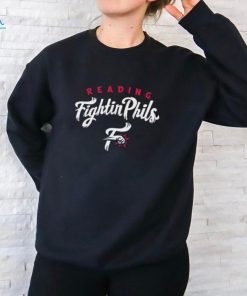 Awesome reading Fightin Phils Gildan Softstyle Navy Primary Logo T Shirt