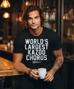 Awesome the Algorhythms world’s largest kazoo chorus slogan shirt
