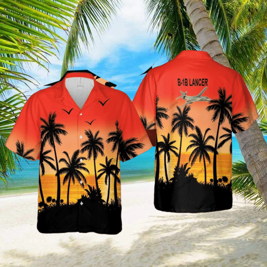 B 1B Lancer B1B Aircraft Hawaiian Shirt Red Color For Men And Women B 1B Lancer B1B Aircraft Hawaiian Shirt Red Color For Men And Women
