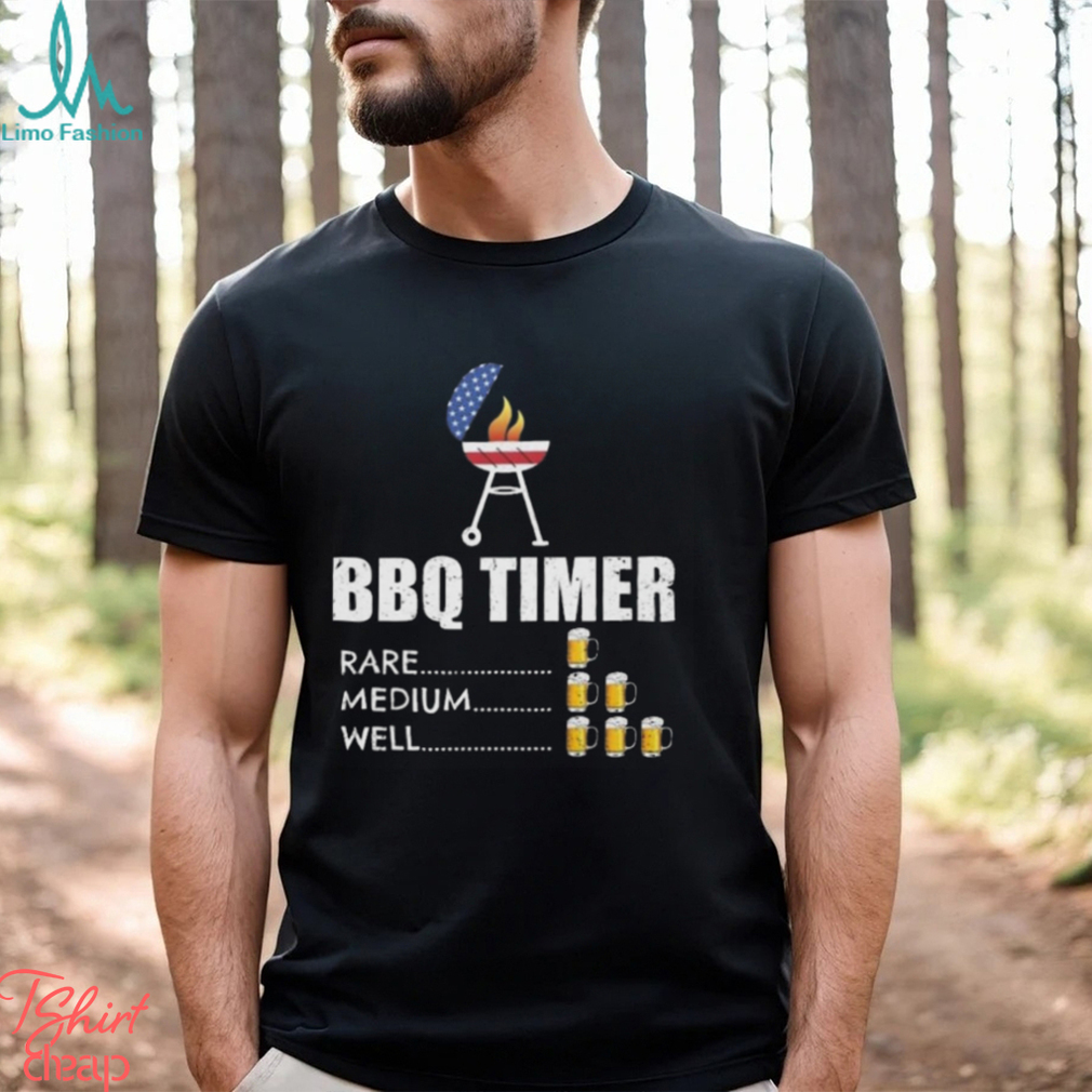 BBQ Timer Rare Medium Well Shirt BBQ Timer Rare Medium Well Shirt
