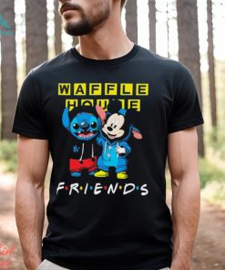 Baby Stitch And Mickey Mouse Waffle House Friends shirt