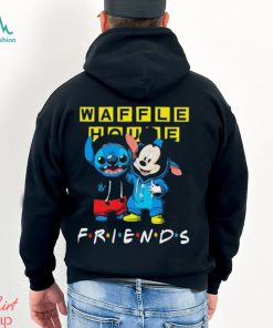 Baby Stitch And Mickey Mouse Waffle House Friends shirt