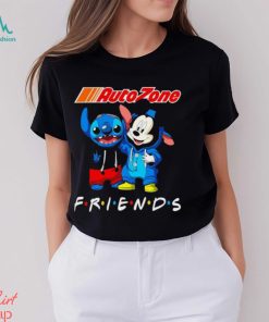 Baby Stitch and Mickey Mouse Auto Zone friends shirt