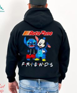 Baby Stitch and Mickey Mouse Auto Zone friends shirt