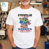 Baby Yoda Caterpillar America 4th Of July Independence Day shirt