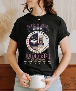 Back 2 Back 2023 2024 Uconn Huskies NCAA Champions Shirt