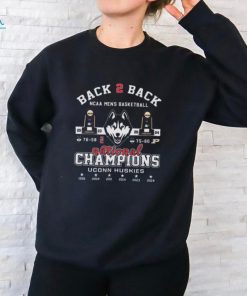 Back 2 Back NCAA Men’s Basketball National Champions UConn Huskies 1999 2024 Shirt