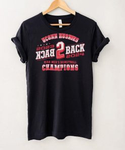 Back 2 Back UConn Huskies 2023 2024 NCAA Men’s Basketball National Champions Shirt