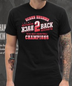 Back 2 Back UConn Huskies 2023 2024 NCAA Men’s Basketball National Champions Shirt