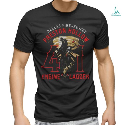 Badges Of Honor Dallas Fire Rescue Station 41 Shirt