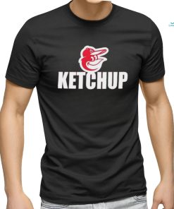 Baltimore Orioles Hot Dog Race Ketchup Shirt