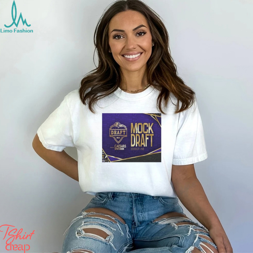 Baltimore Ravens Mock Draft Roundup Shirt Baltimore Ravens Mock Draft Roundup Shirt