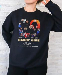 Barry Gibb 60 Years Thank You For The Memories Signature T Shirt