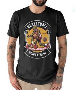 Basketball Legends T Superior Performance Design T shirt