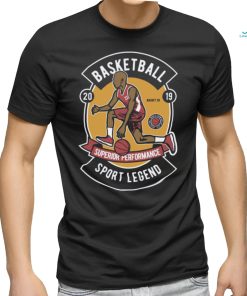 Basketball Legends T Superior Performance Design T shirt