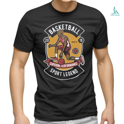 Basketball Legends T Superior Performance Design T shirt