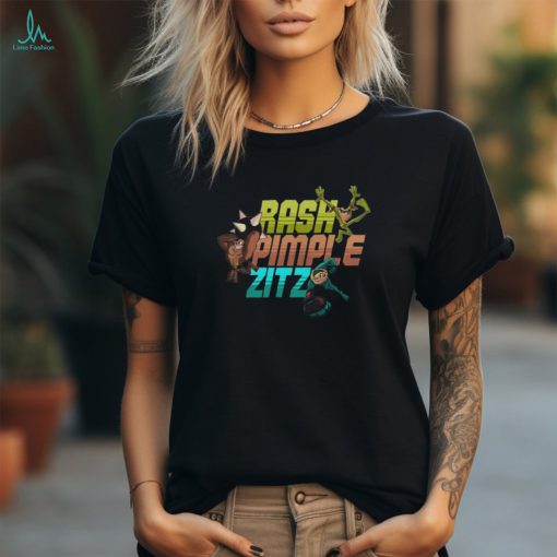 Battle Toads Rash Pimple Zitz Tshirt