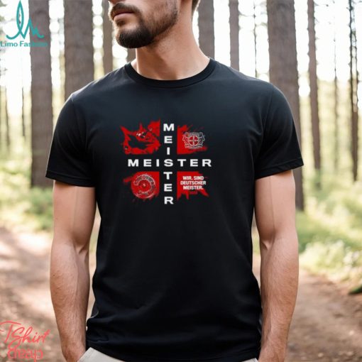 Bayer 04 Deutscher Meister T Shirt Unisex T Shirt