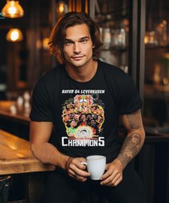 Bayer 04 Leverkusen Bundesliga 2023 2024 Champions T Shirt