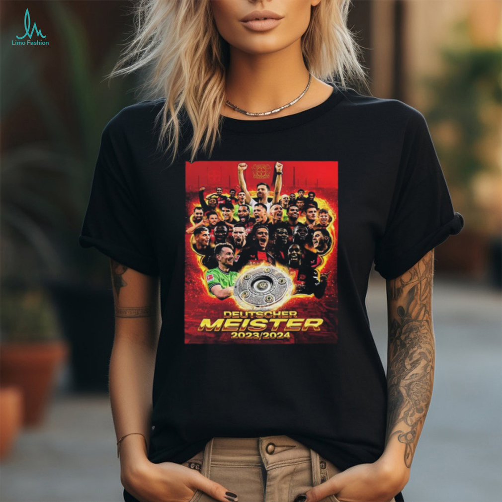 Bayer Leverkusen Meister Wir Sind Deutscher Meister 2024 Vintage T Shirt