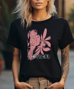 Bayside Merch Pink Bird Logo Black Sweat shirt