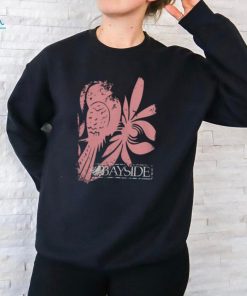 Bayside Merch Pink Bird Logo Black Sweat shirt