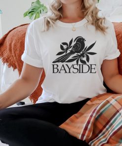 Bayside Merch Stacked Logo Athletic Tee Shirt