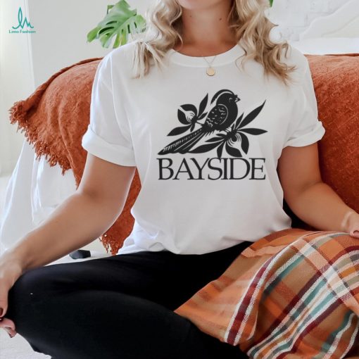 Bayside Merch Stacked Logo Athletic Tee Shirt