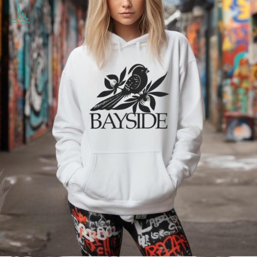 Bayside Merch Stacked Logo Athletic Tee Shirt