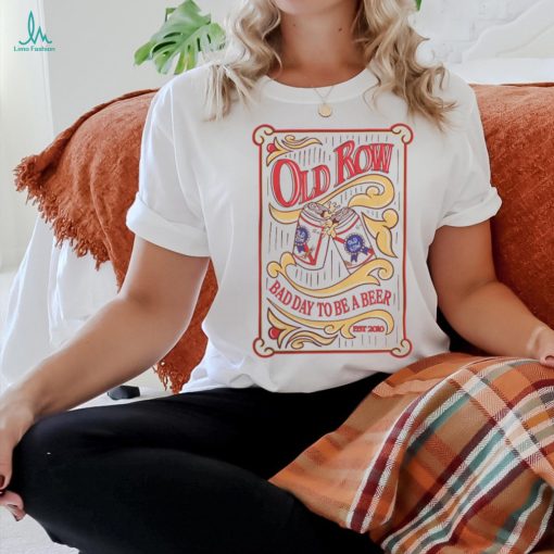 Bdtbab Retro Mirror Pocket Old Row Tee Shirt