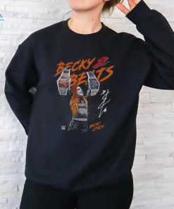Becky Lynch Becky 2 Belts shirt