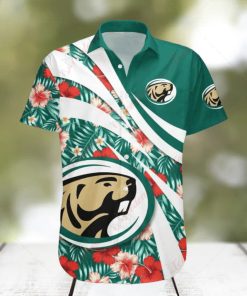 Bemidji State Beavers Hibiscus Sport Hawaiian Shirt, NCAA