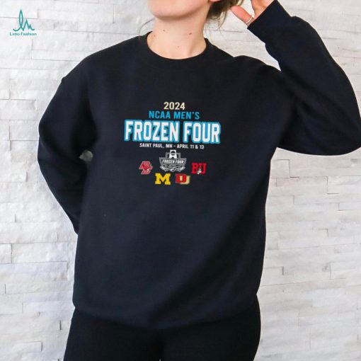 Best 2024 NCAA Men’s Frozen Four Hockey team shirt