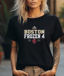 Best boston University Terriers Boston Frozen 4 Mens Hockey 2024 logo shirt