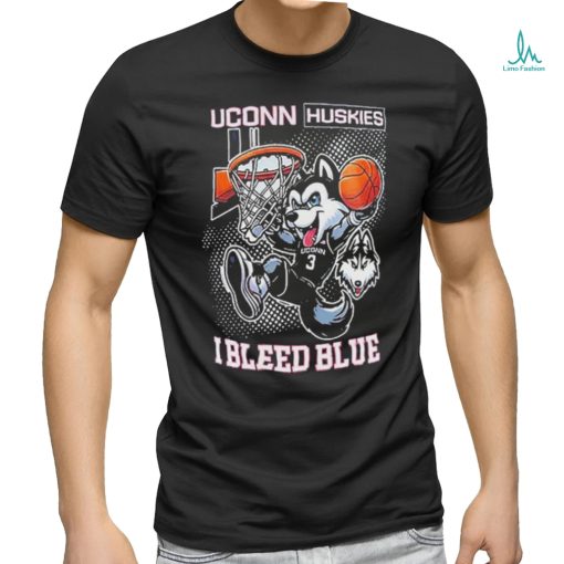 Best uconn Huskies Basketball I Bleed Blue Champions 2024 T shirt