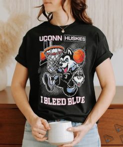 Best uconn Huskies Basketball I Bleed Blue Champions 2024 T shirt