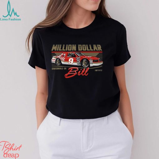 Bill Elliott Checkered Flag Sports Million Dollar Bill T Shirt