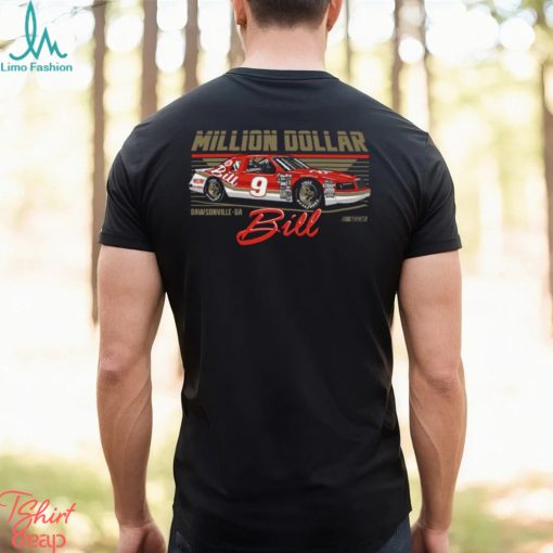 Bill Elliott Checkered Flag Sports Million Dollar Bill T Shirt