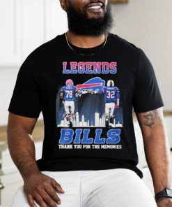 Bills Legends Smith Simpson Thank You For The Memories Shirt