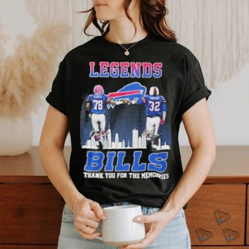 Bills Legends Smith Simpson Thank You For The Memories Shirt