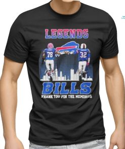 Bills Legends Smith Simpson Thank You For The Memories Shirt