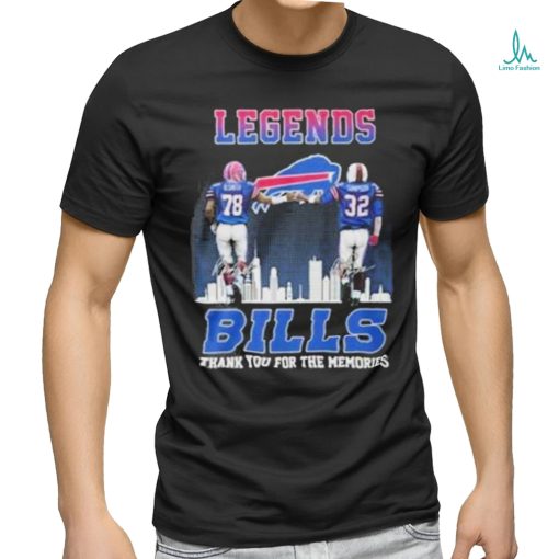 Bills Legends Smith Simpson Thank You For The Memories Shirt