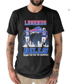 Bills Legends Smith Simpson Thank You For The Memories Shirt