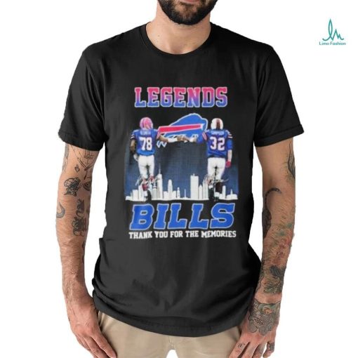 Bills Legends Smith Simpson Thank You For The Memories Shirt