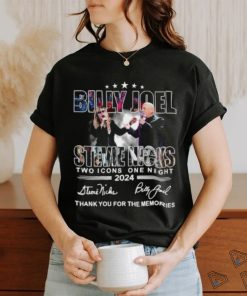 Billy Joel Stevie Nick Tour 2024 Merch shirt