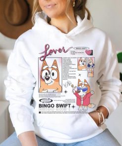 Bingo Swift Lover Bluey Eras Tour shirt