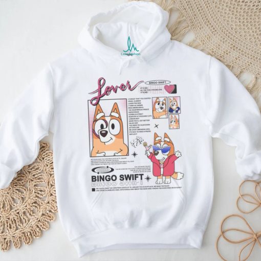 Bingo Swift Lover Bluey Eras Tour shirt