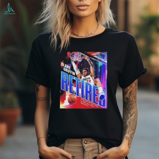 Blake Griffin Announces Retirement From NBA After 14 Seasons T Shirt