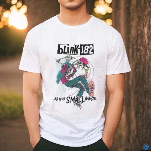 Blink 182 All The Small Things Skeleton Shirt